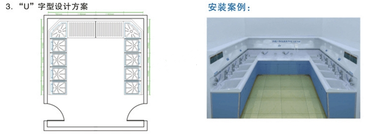 内镜清洗工作站设计方案+安装案例2